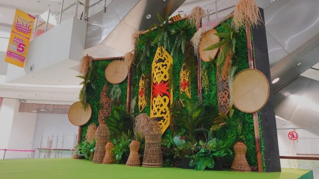 Gawai AEON Kuching Stage Decoration